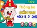 Thống kê XSMN ngày 13/1/2020 – Thống Kê KQ xổ số miền Nam thứ 2