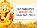 Dự đoán xổ số Khánh Hòa ngày 17/11/2021 hôm nay thứ 4