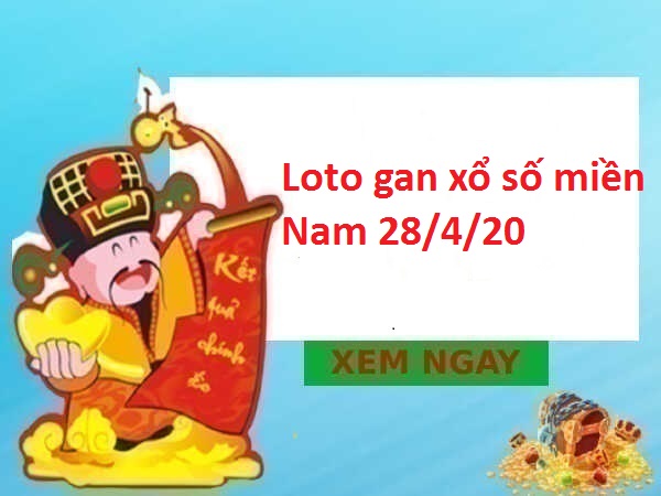 Loto gan xổ số miền Nam 28/4/2023 thứ 6
