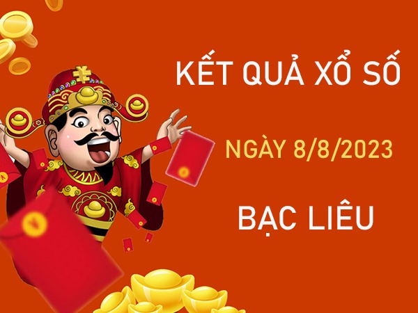Thống kê XSBL 8/8/2023 dự đoán chốt cặp xỉu chủ thứ 3