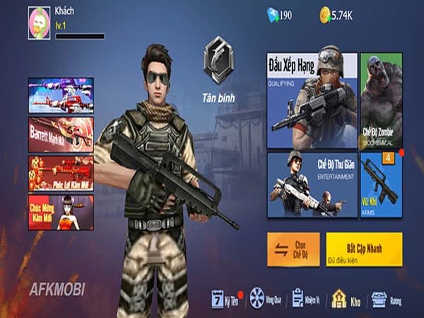 Giới thiệu chung về game đột kích