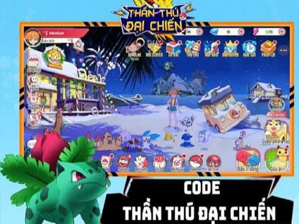 Code Thần Thú Đại Chiến Mới Nhất