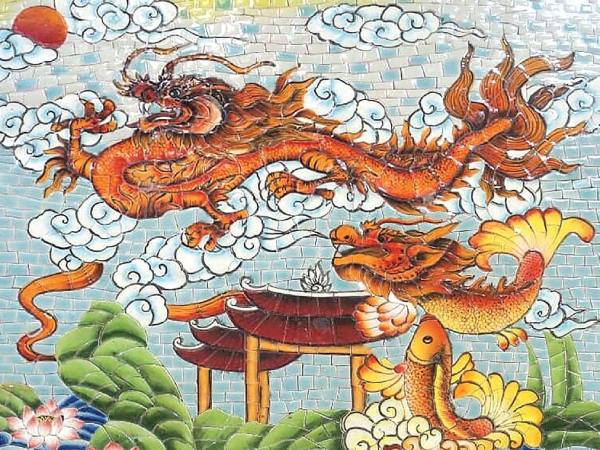 Chiêm bao thấy cá chép hóa rồng bay lên trời