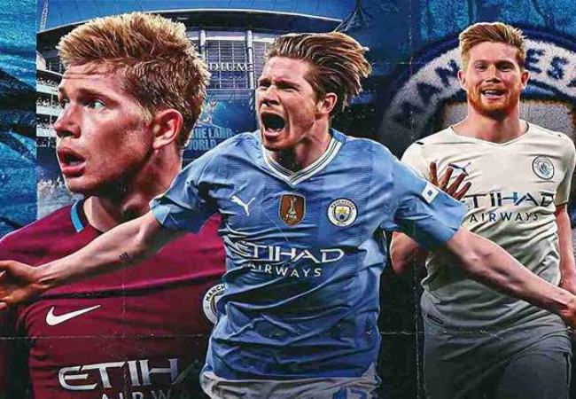 Kevin De Bruyne là người kiến tạo vàng của CLB Man City