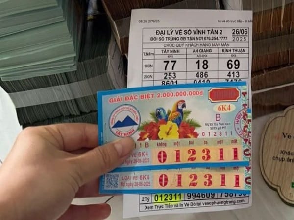 Vé số an ủi được bao nhiêu tiền và cách nhận thưởng chuẩn