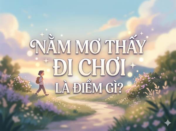 Giải mã nằm mơ thấy đi chơi và những con số may mắn