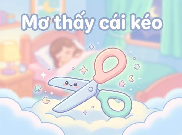 Chiêm bao thấy kéo cắt tóc