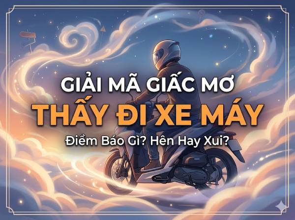 Phân tích ý nghĩa giấc mơ thấy đi xe máy là điềm tốt hay xấu?