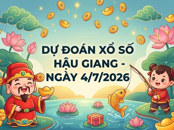 Dự đoán XSHG ngày 4 tháng 7 năm 2026 siêu vip 247