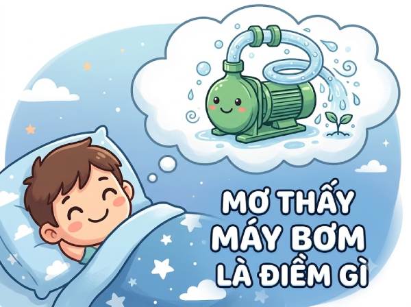 Giải mã ý nghĩa giấc mơ thấy máy bơm là điềm gì?