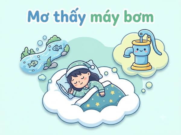 Luận giải nằm mơ thấy máy bơm chọn số gì kích tài lộc?